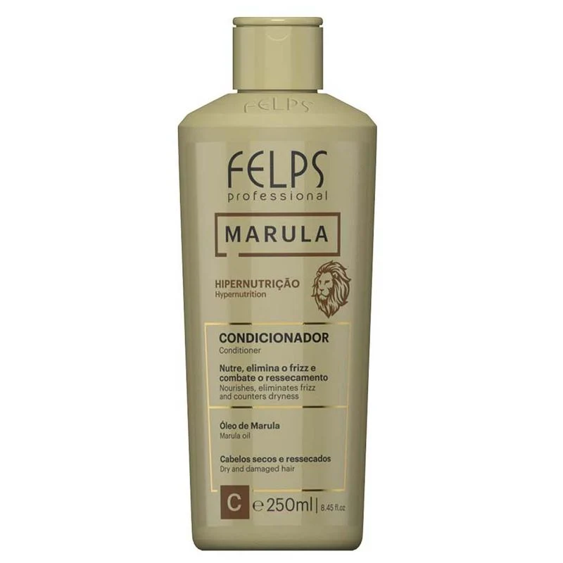 Felps, Marula Hipernutricao, Après-shampoing réparateur pour cheveux, 250 ml