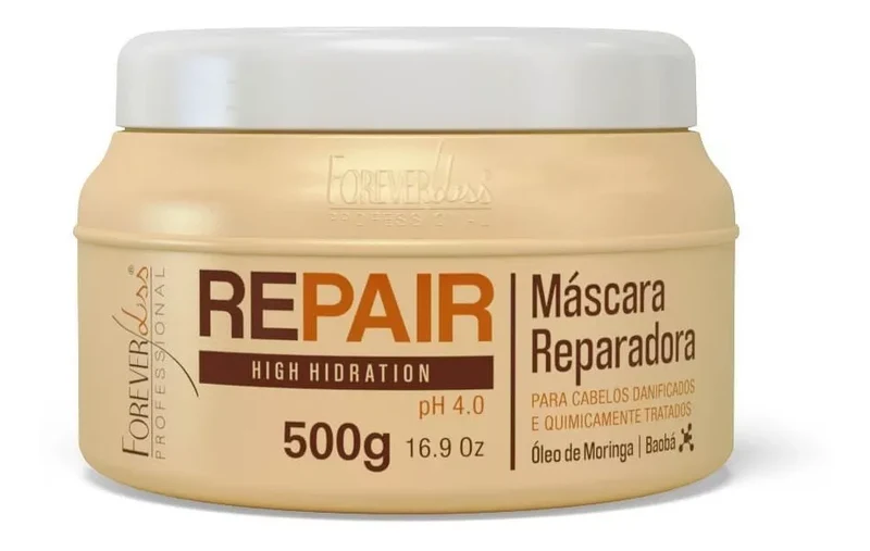 Forever Liss, Repair High Idration, Masque capillaire pour cheveux, 500 g