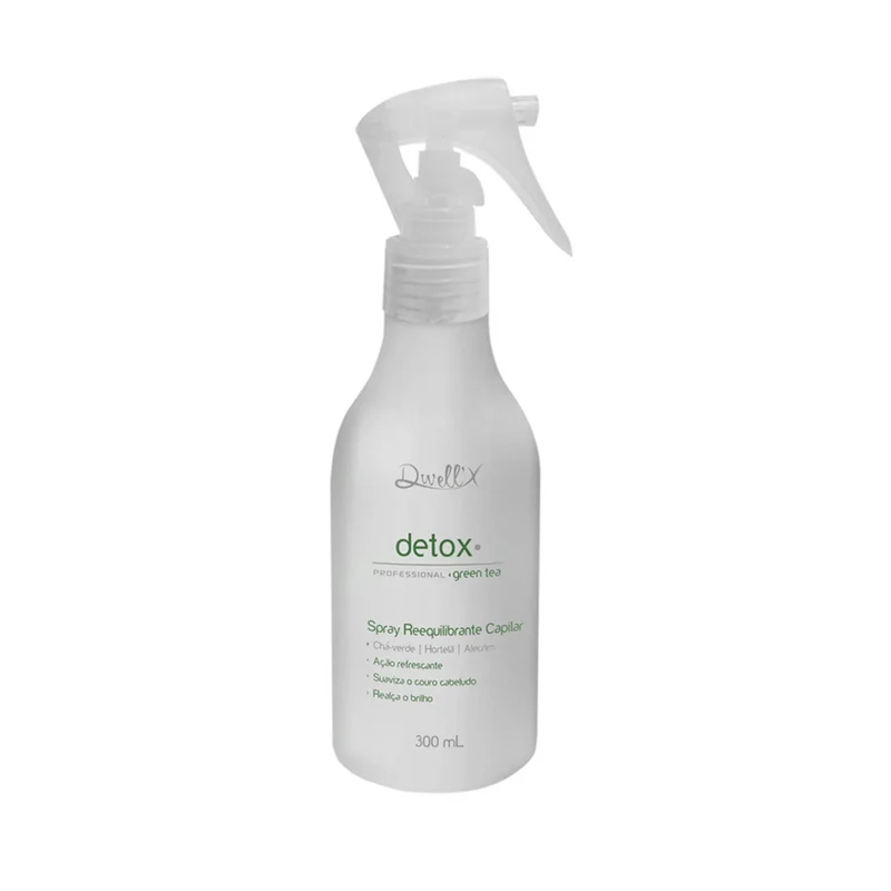Dwellx, Spray Revitalizante Dtx, Huile de Finition pour Cheveux, 300 ml