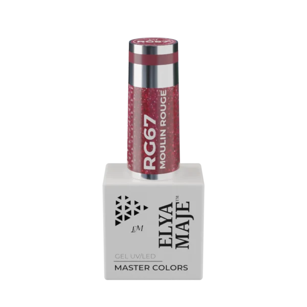 Vernis Semi Permanent – Master Color 67 – Moulin rouge- Elya Maje