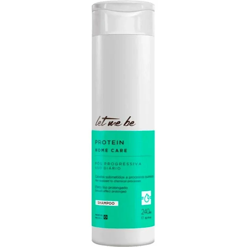 Let Me Be, Protein Home Care, Shampoing nettoyant en profondeur pour cheveux, 240 ml