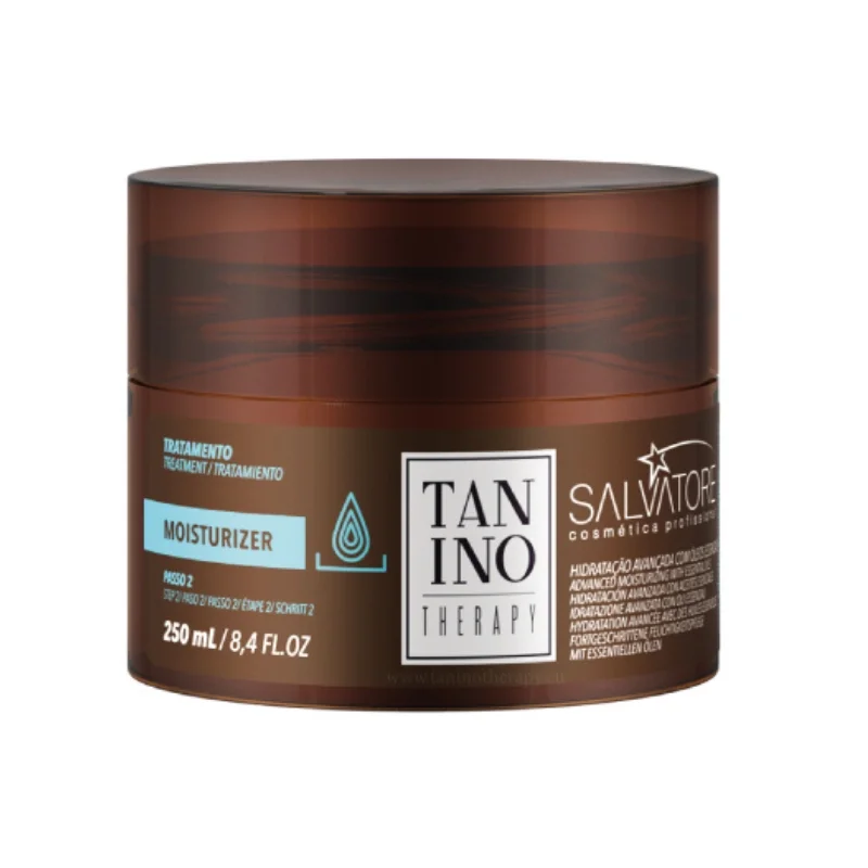 Masque hydratant Salvatore Tanino Therapy 250 ml | Hydratation capillaire brésilienne