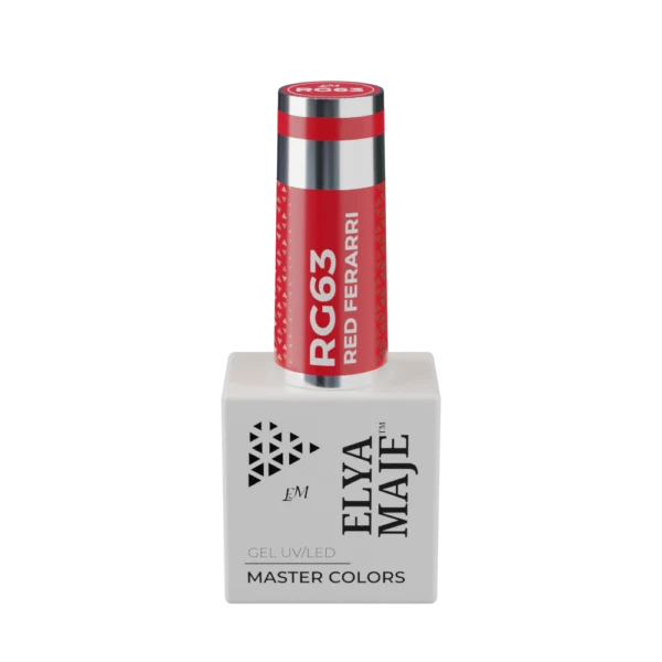 Vernis Semi Permanent – Master Color 63 – Red ferrari – Elya Maje