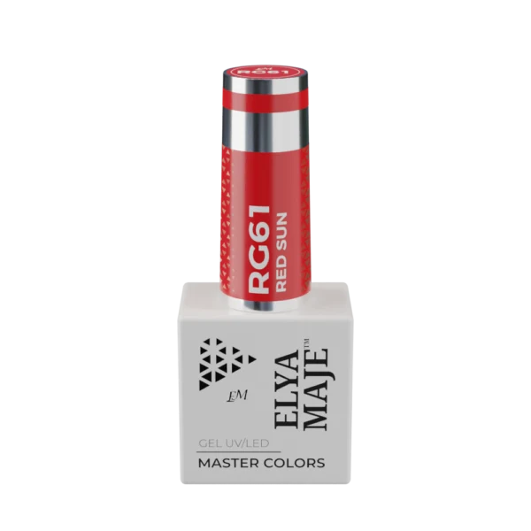 Vernis Semi Permanent – Master Color 61 – Red sun – Elya Maje
