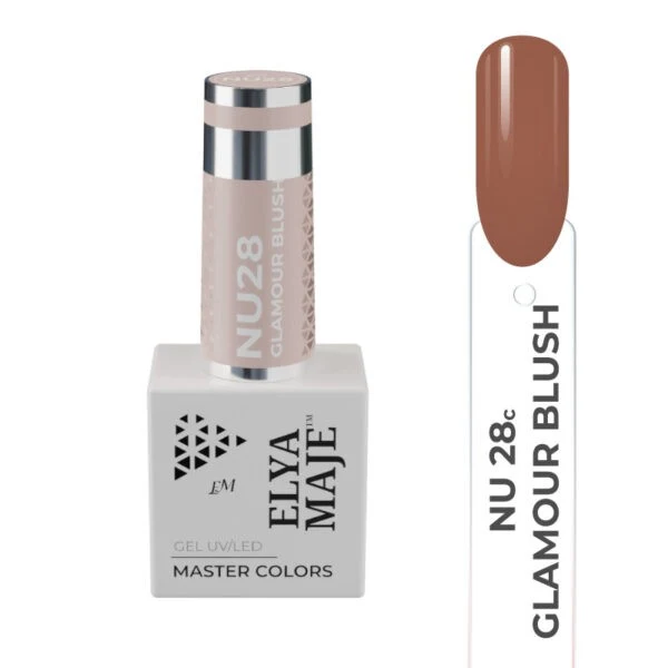 Vernis Semi Permanent – Master Color 28 – Glamour Blush- Elya Maje