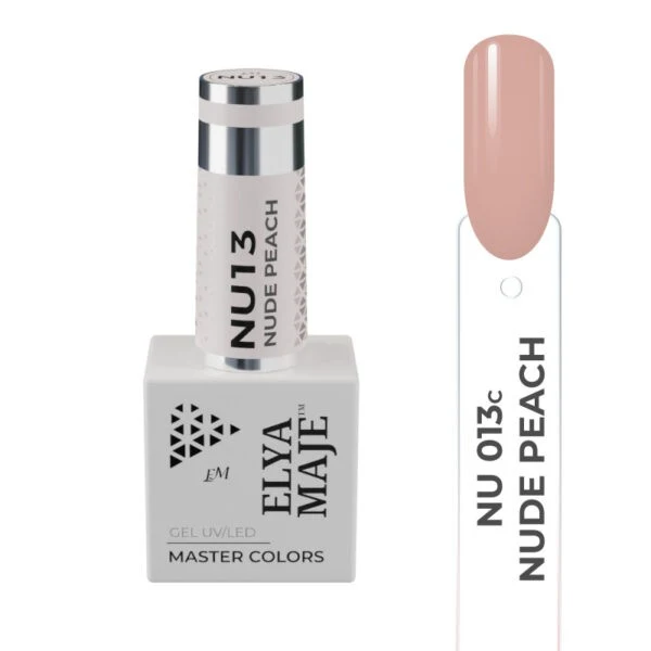 Vernis Semi Permanent – Master Color 13 – Nude Peach – Elya Maje