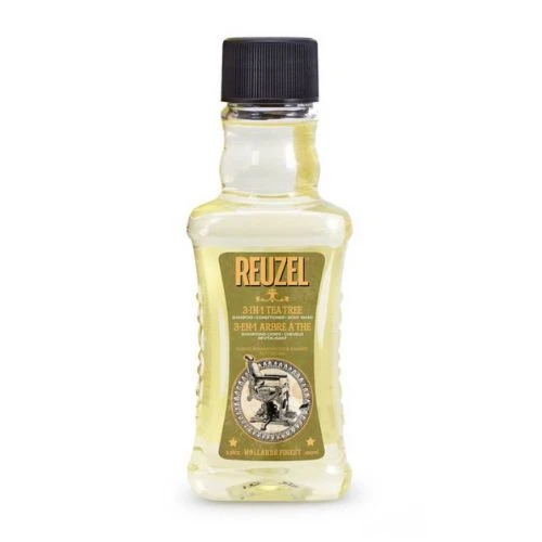 REUZEL shampoing arbre à thé cheveux et corps