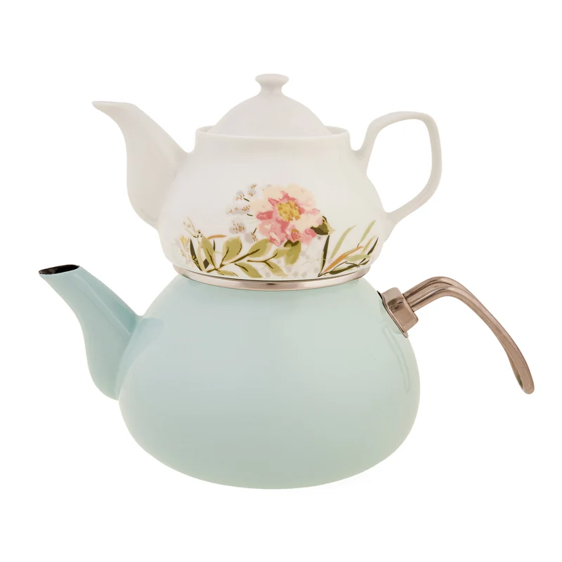 KARACA SILVA Théière en porcelaine - Induction