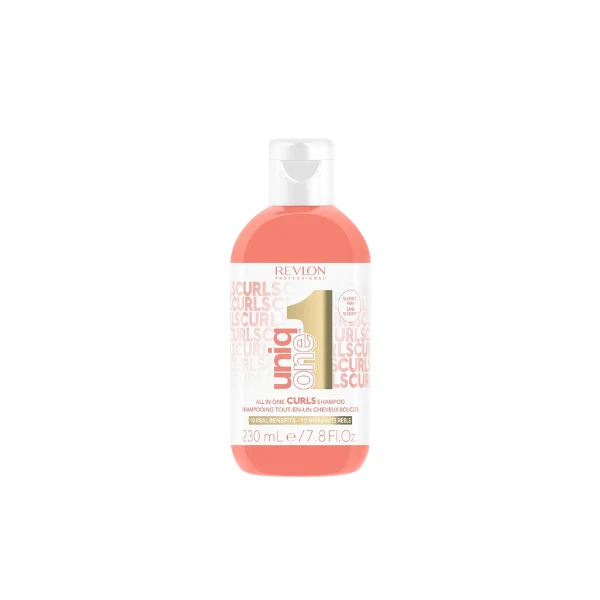 Shampoing tout-en-un cheveux bouclés Uniq One