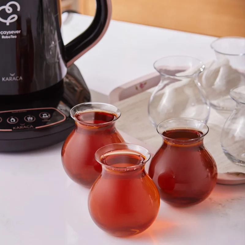 KARACA REFIKADAN TATLICAN Lot de 6 verres à thé
