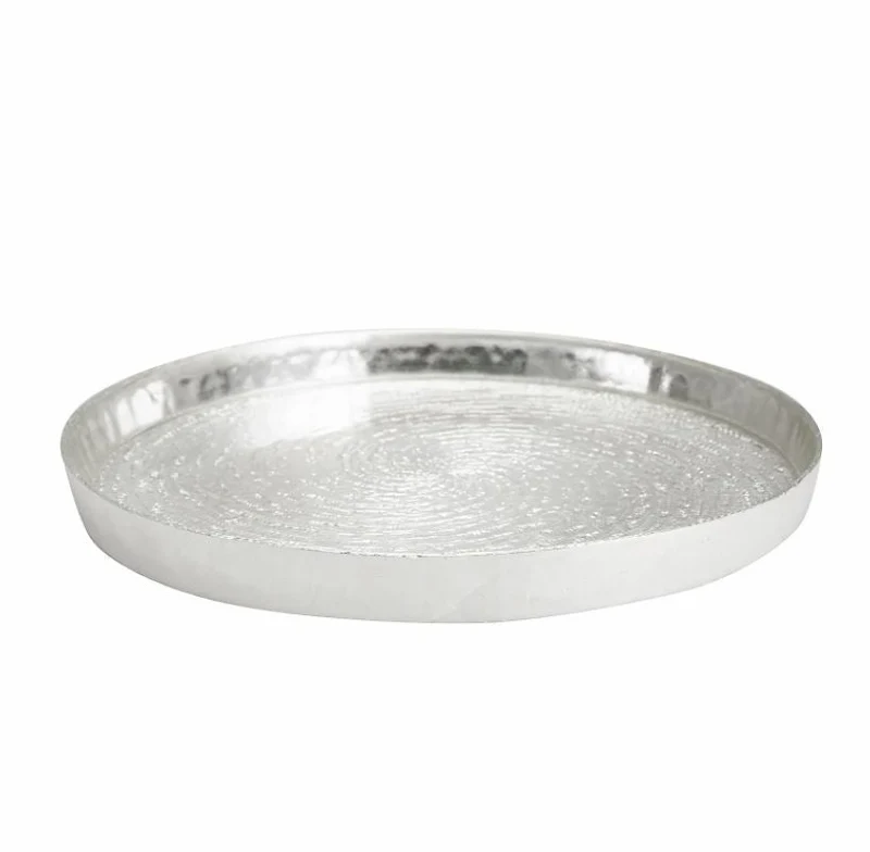 KARACA WILMA Plateau argenté 32 cm