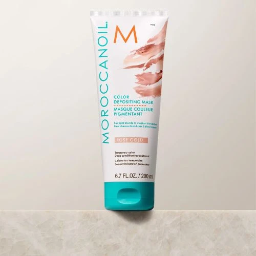 MOROCCANOIL masque couleur pigmentant rose gold