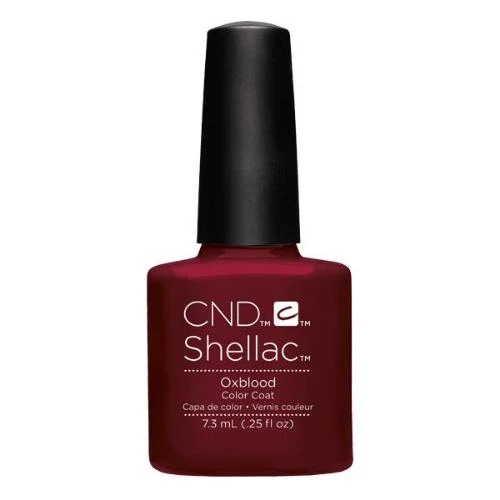 SHELLAC Vernis U.V Oxblood