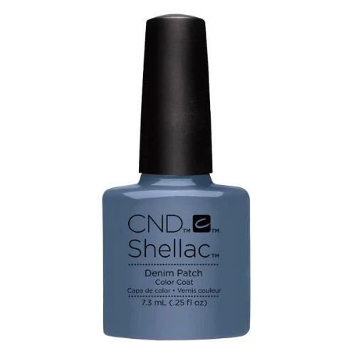 SHELLAC Vernis U.V Denim Patch