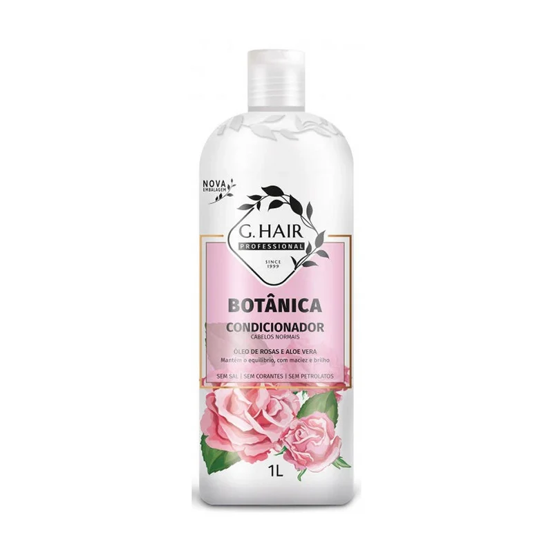 G Hair, Botanica Cabelos Normais, Après-shampooing réparateur pour cheveux, 1L