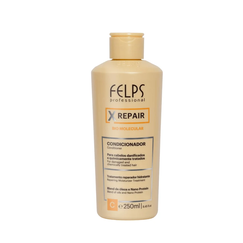 Felps, Xrepair Biomolecular, Après-shampoing réparateur pour cheveux, 250 ml