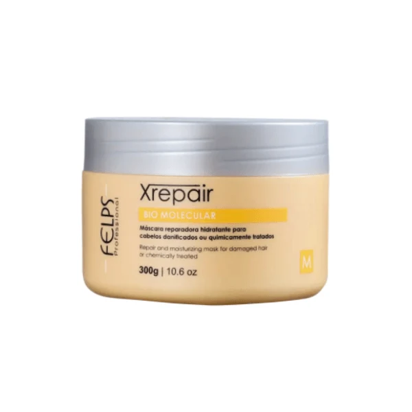 Felps, Xrepair Biomolecular, Masque capillaire pour cheveux, 300 g