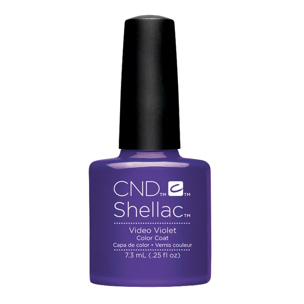 SHELLAC Vernis U.V Video Violet***