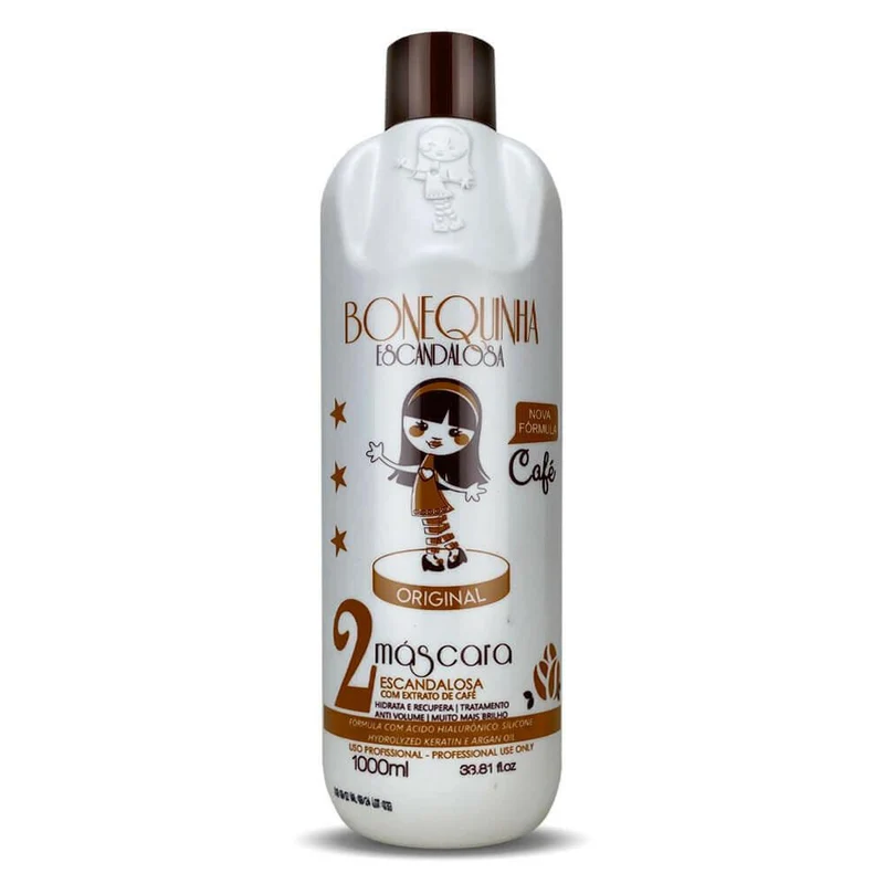 Maria Escandalosa, Escova Inteligente de Cafe 2, Après-shampooing réparateur pour cheveux, 1L