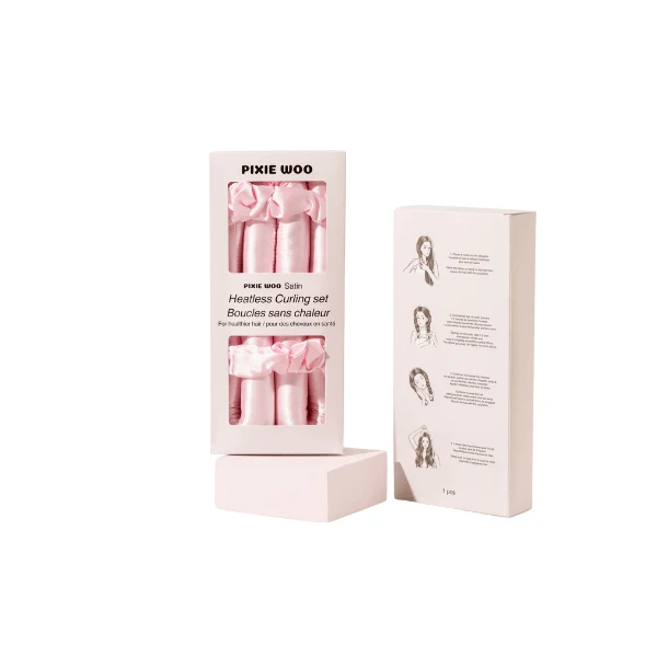 Boucles sans chaleur satin