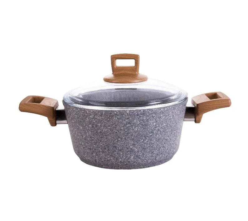 KARACA SILVER STONE Granite casserole induction 20 cm
