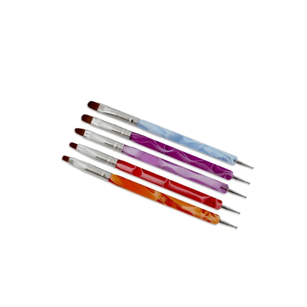 Ensemble de pinceaux gel uv et dotting tool