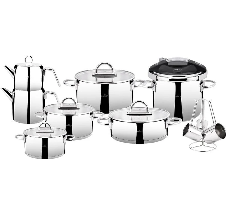 KARACA PLATINIUM Batterie de cuisine 17 pièces