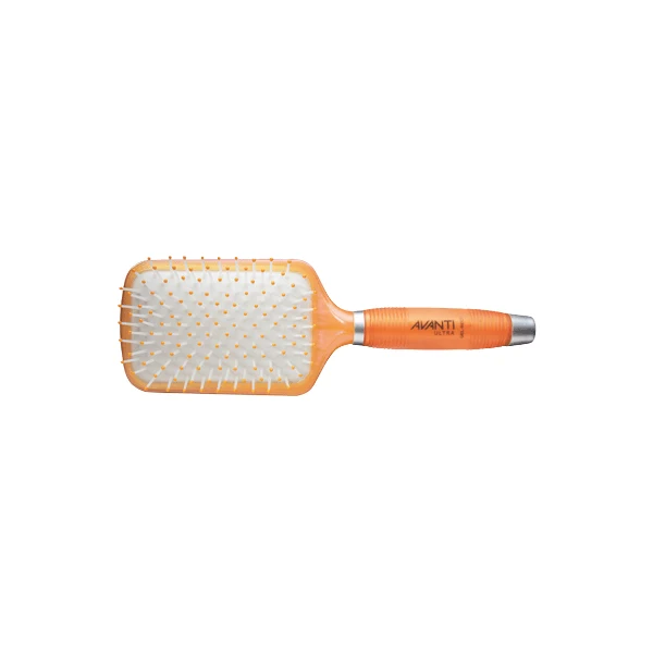 Brosse à coussinet carré avec manche en gel