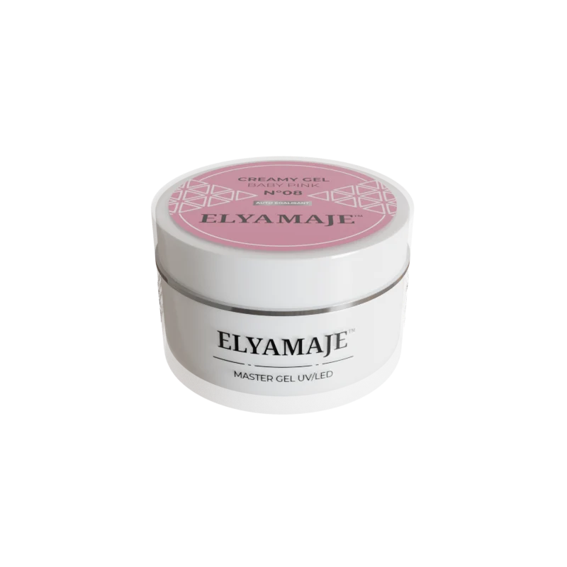 Baby Pink n° 8 – Gel de construction – Creamy Gel UV LED – ElyaMaje