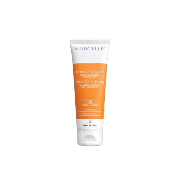 Masque illuminant avec probiotiques Vitamine C + Squalane