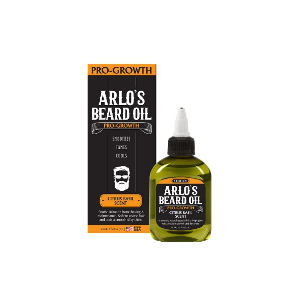 Huile à barbe Citron & Basilic Pro-Growth