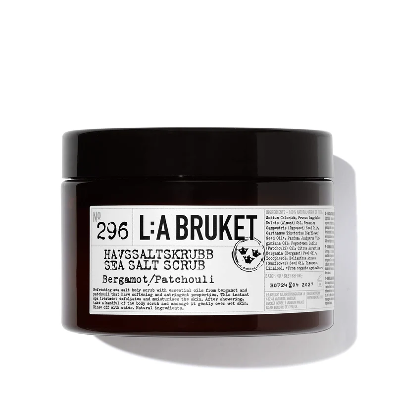 Sea Salt Scrub Gommage Corps Bergamote Patchouli 296