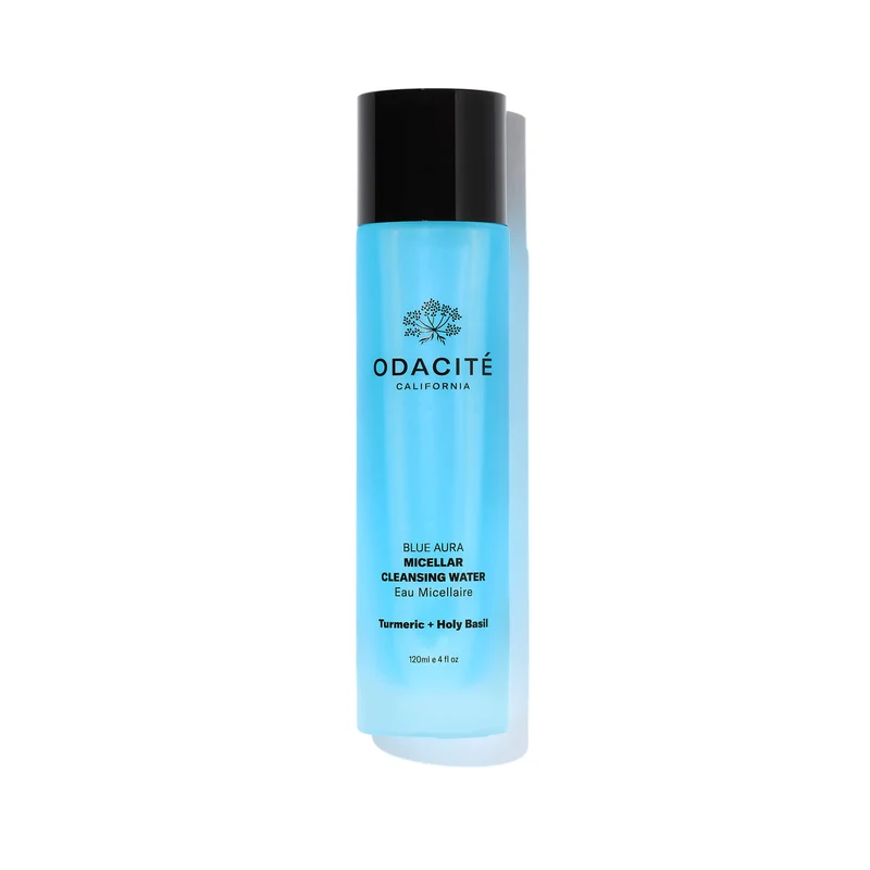 Blue Aura Eau Micellaire Safran des Indes + Basilic Sacré