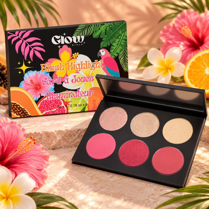 Palette blush et hilight