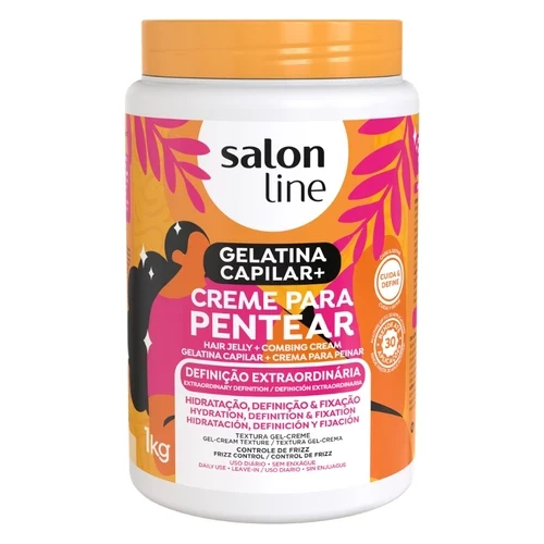 Salon Line Gelée Capillaire + Crème Coiffante Définition Extraordinaire – 1 kg