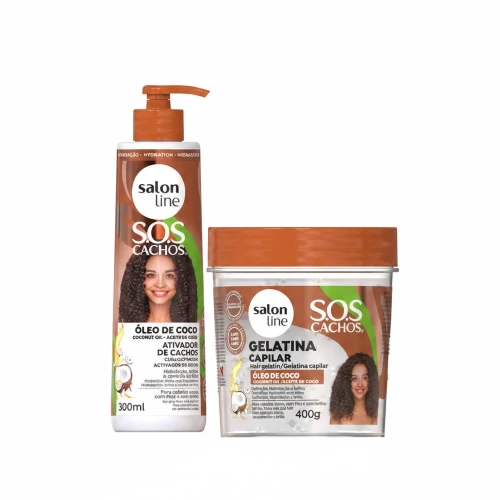 Pack Duo Coco Cheveux Crépus, Frisés & Bouclés – Définition + Anti-Frisottis