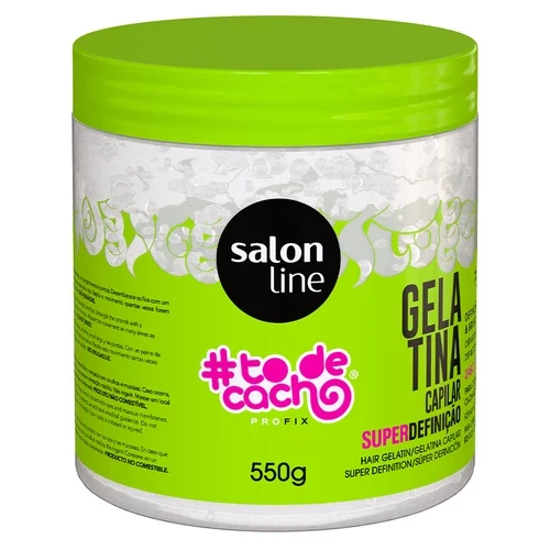 SalonLine #todecacho Gel Super Définition 550 G