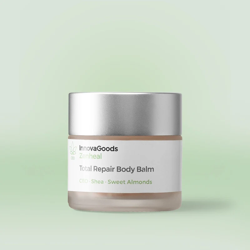 Bálsamo Reparador Corporal CBD Zenheal InnovaGoods 50 ml