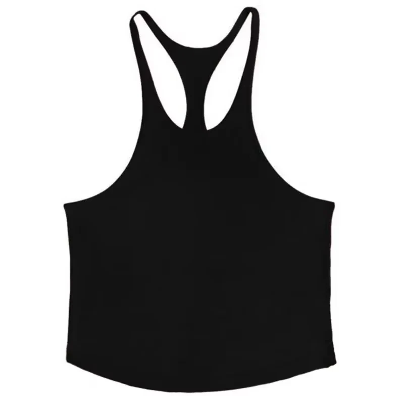 Regata masculina de verão, corte slim, sem mangas, 100% algodão puro, modelo casual e moderno para musculação e treinos de fitness.