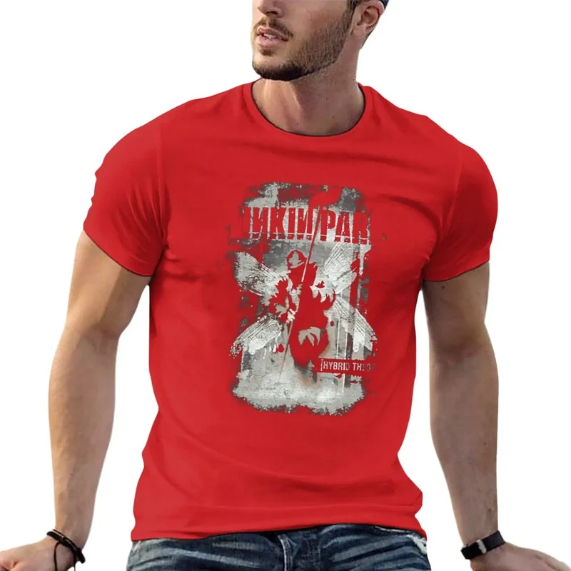 Nova edição limitada da camiseta Hybrid Theory Part 12, camiseta lisa de secagem rápida para treino masculino.