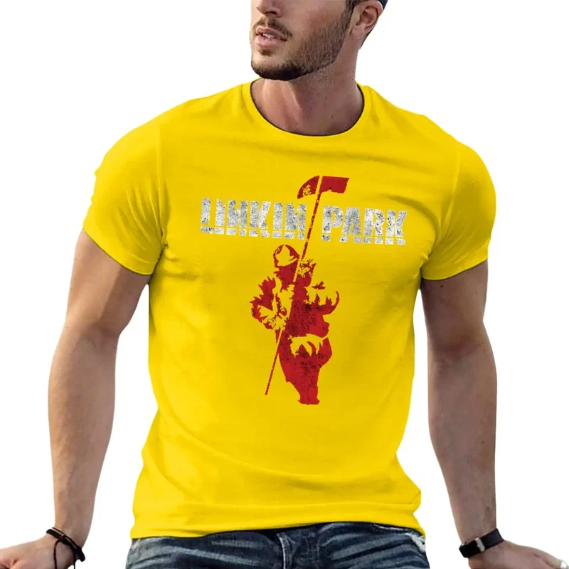 Nova edição limitada da camiseta Hybrid Theory Part 8, camisetas fofas, camisetas vintage, roupas vintage, pacote de camisetas masculinas Feedba