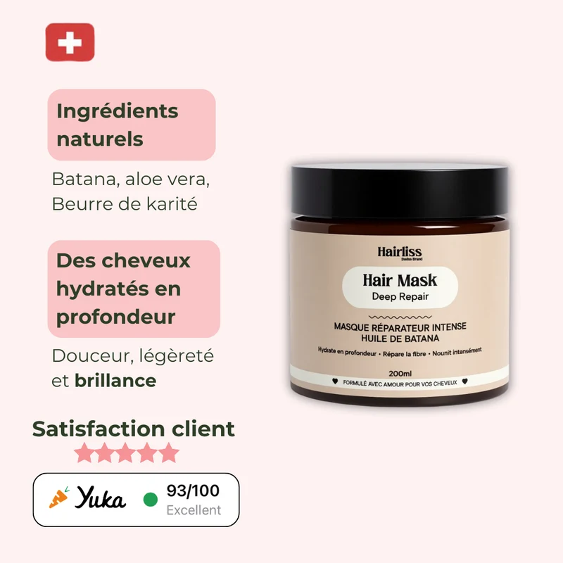 Masque réparateur intense Batana & Karité 200g