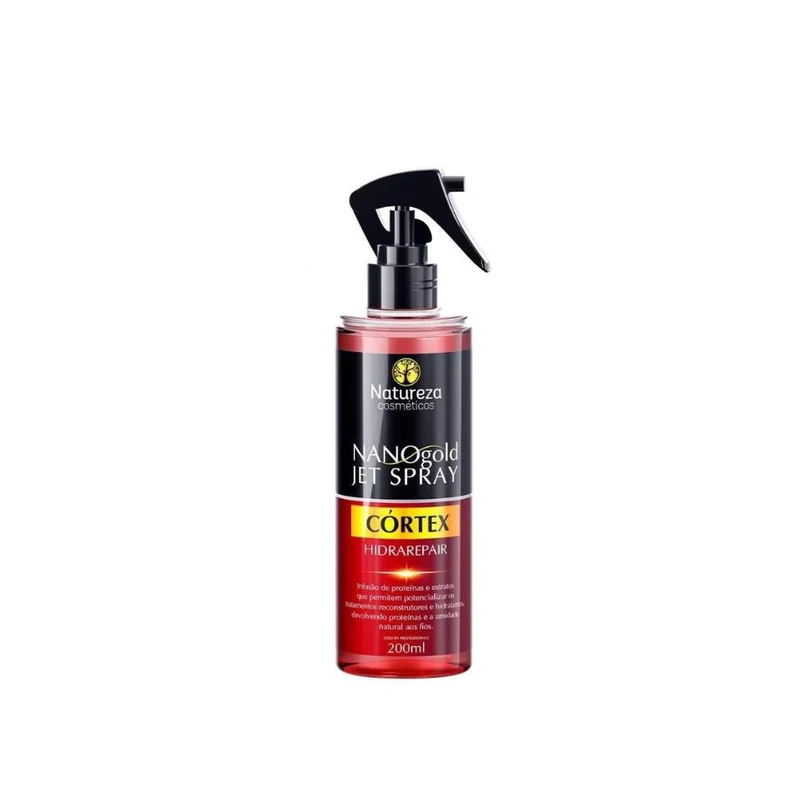 Natureza Cosmetics Nano Gold Jet Spray Cortex Hair Alignment Treatment - 6.76 fl oz