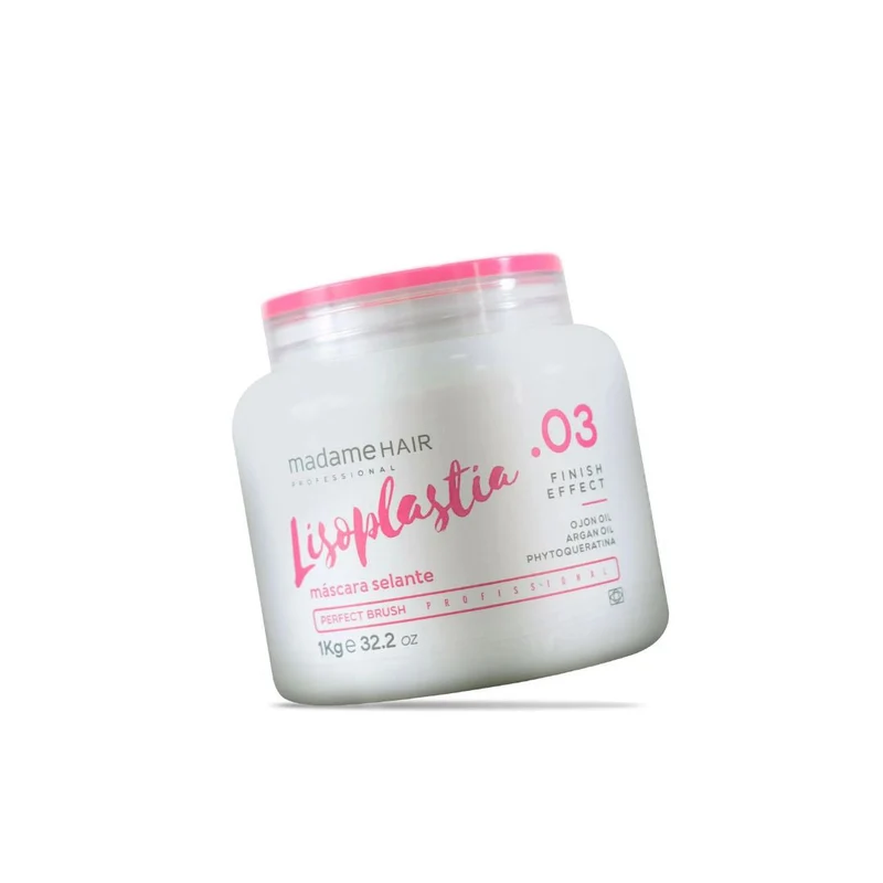Madame Lis Lisoplastia Sealant Hair Mask Finish Effect Perfect Brush 2.2 lb (1 kg)