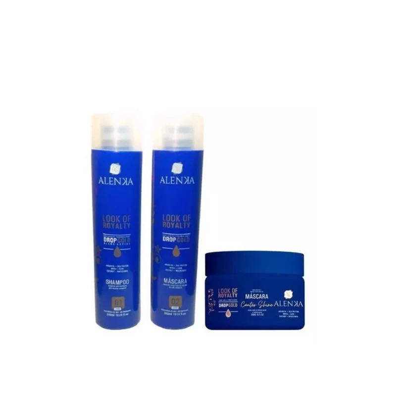 Alenka Loof Of Royalty Progressive Brush Cauter Shine Hair Straightening Kit - Now with Added Shine and Smoothness