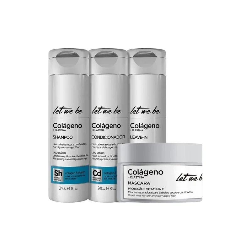 ProSalon Let Me Be Sealant Collagen Hair Treatment Maintenance Kit