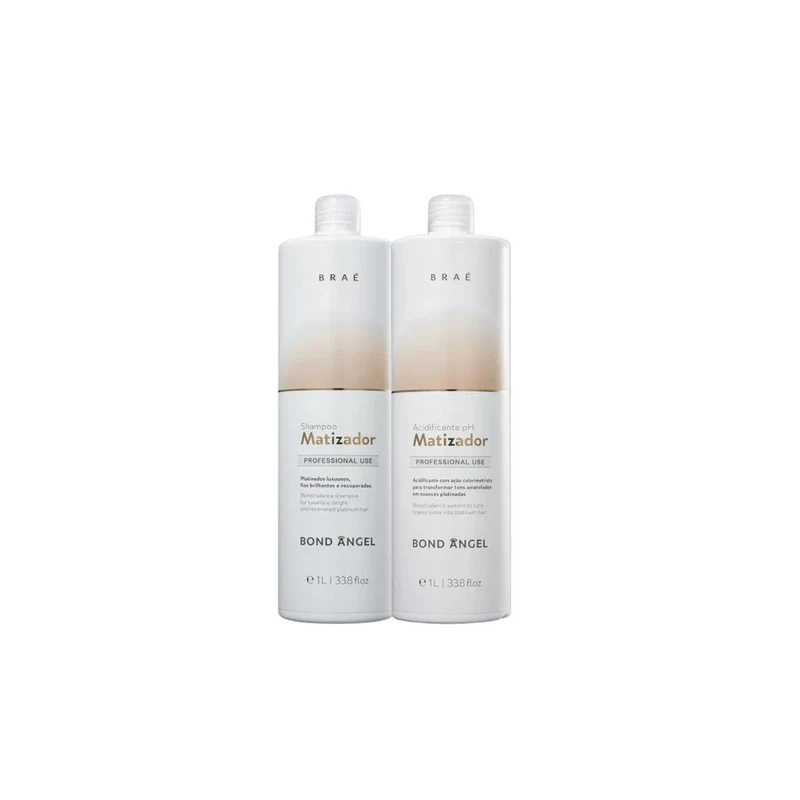Platinum Blond Hair Toning Color Acidifying Treatment Kit - 2x33.8 fl oz by Brand