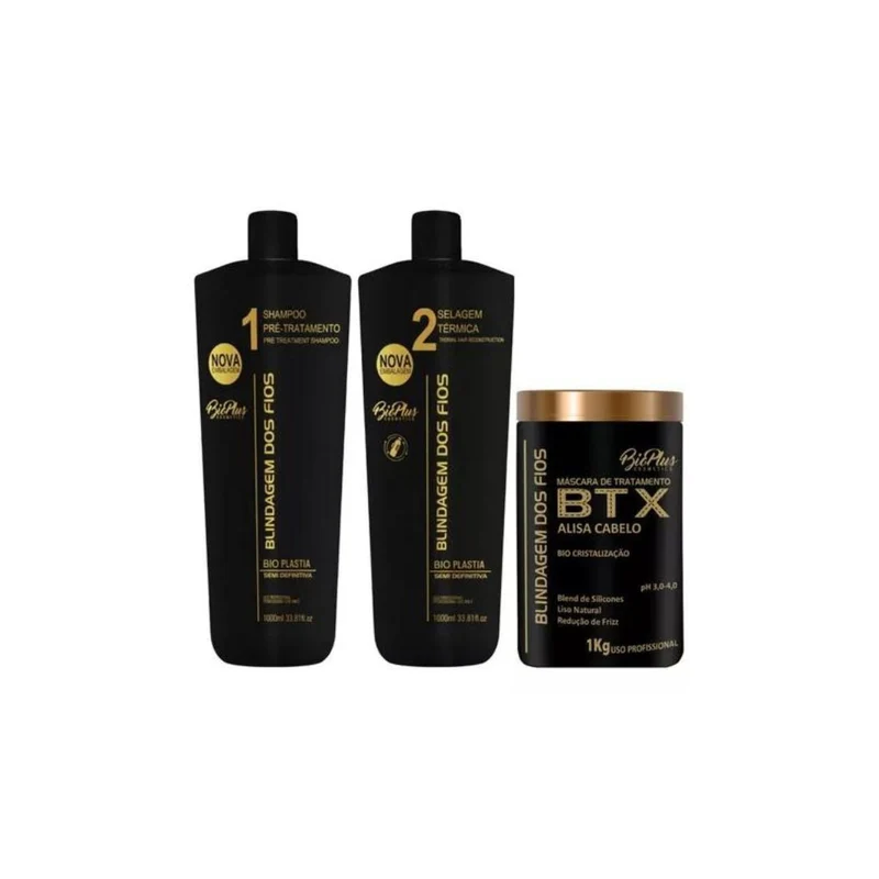 Bio Plus Wires Shielding Progressive + Deep Hair Mask Kit with Advanced Formula