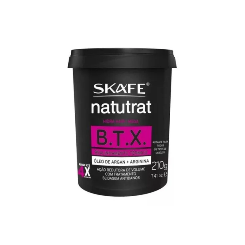 Skafe Deep Hair Mask Natutrat Thermal Hair Realignment Volume Reducer 7.41 oz (210g)
