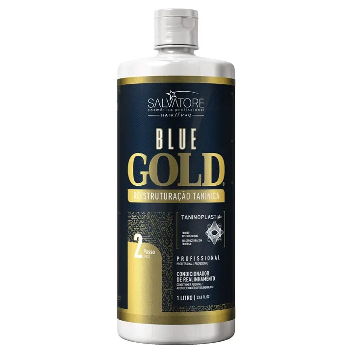 Blue Gold Treatment Step Kit 1L / 33.8 fl oz - Salvatore